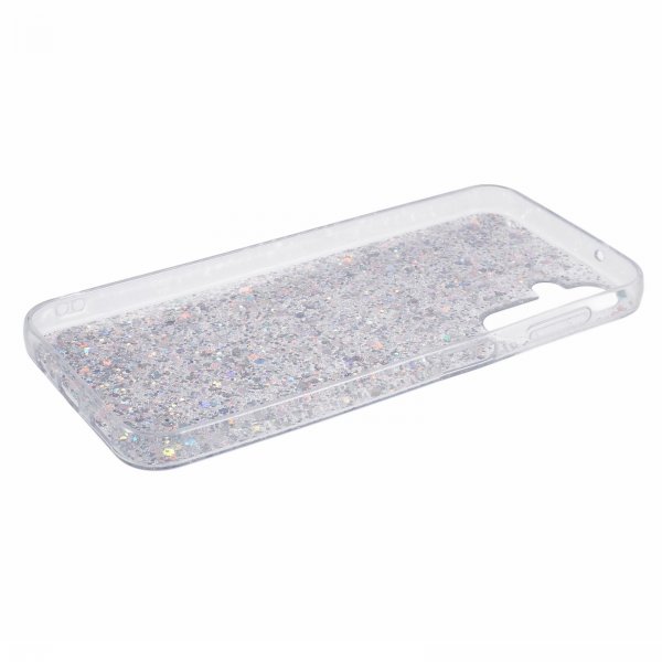 Nordic Covers Samsung Galaxy A14 -kuori, Sparkle Series, Stardust Silver
