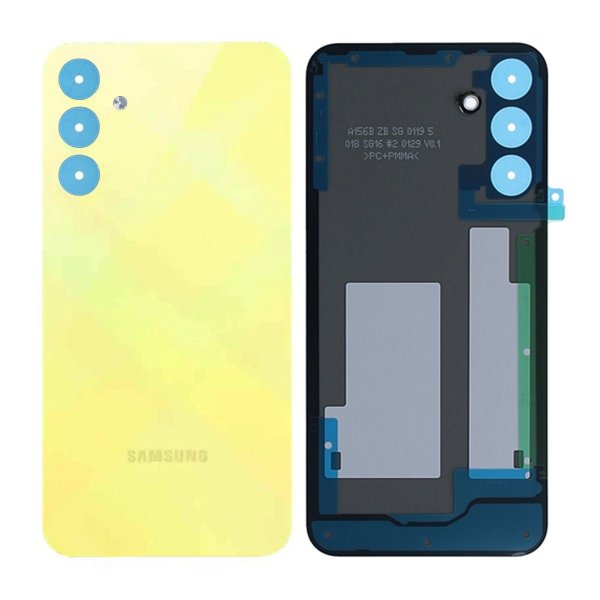 Samsung Galaxy A15 4G SM-A155F Alkuperäinen takakuori - Keltainen