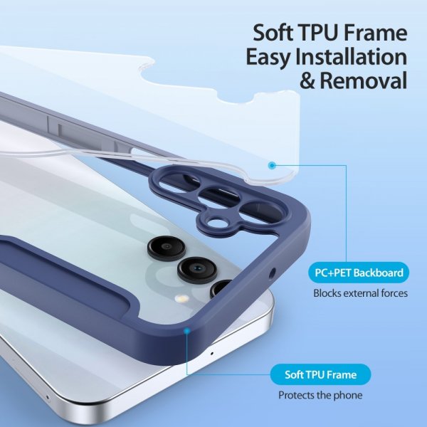 Dux Ducis Samsung Galaxy A15 Kotelo Skin X Pro Series Sininen