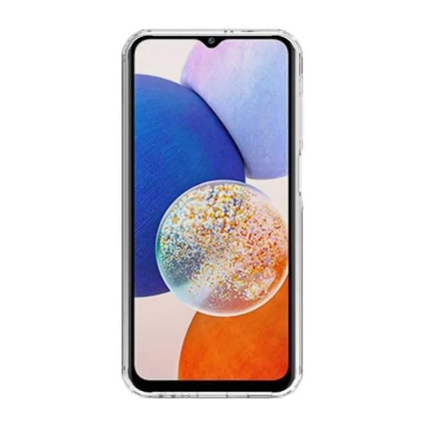 Rvelon Samsung Galaxy A15 Kuori Silikoni Läpinäkyvä