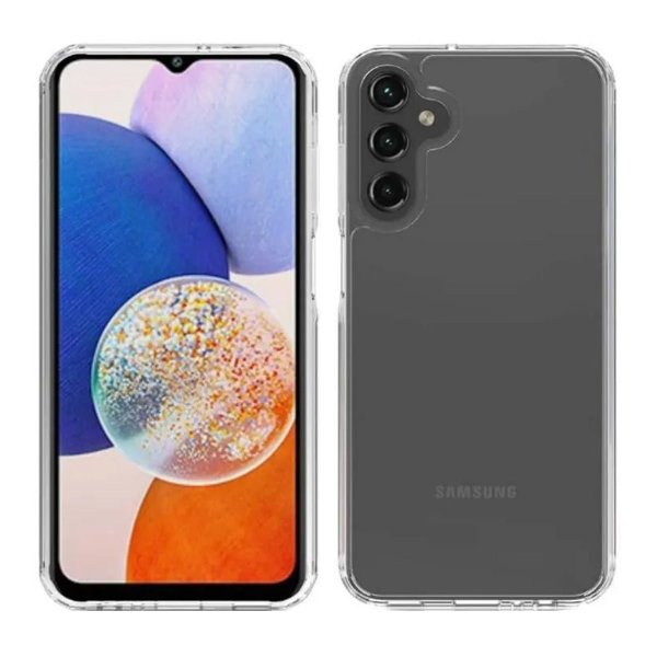 Rvelon Samsung Galaxy A15 Kuori Silikoni Läpinäkyvä