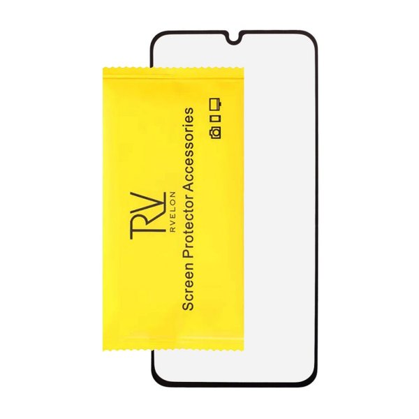 Samsung Galaxy A15 Näytönsuoja Karkaistu Lasi Kokopeittävä