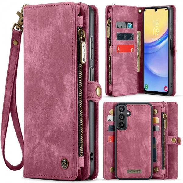 CaseMe Samsung Galaxy A16 -kuori, 008 Series, irrotettava, punainen