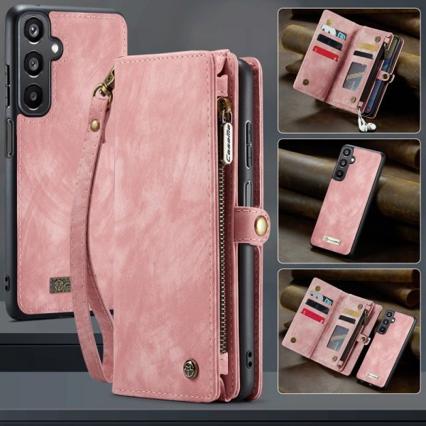 CaseMe Samsung Galaxy A16 Kotelo 008 Series Irrotettava kuori Vaaleanpunainen