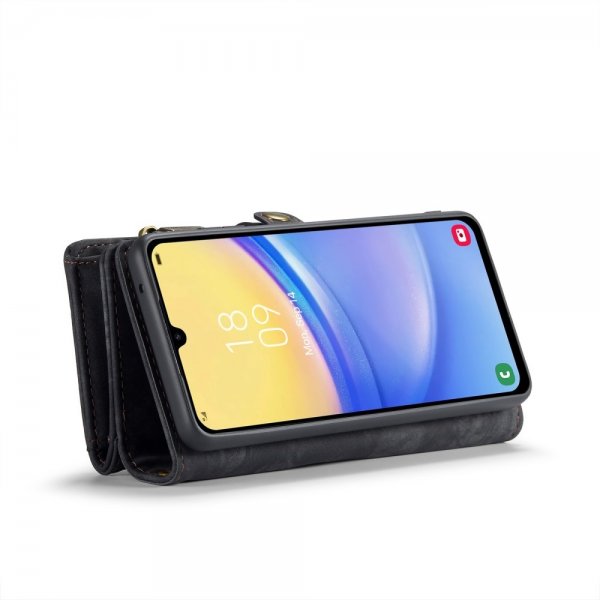 CaseMe Samsung Galaxy A16 Kotelo 008-sarja Irrotettava kuori Musta