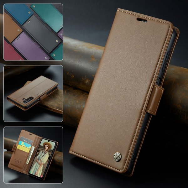 CaseMe Samsung Galaxy A16 -suojakotelo 023 Series Ruskea