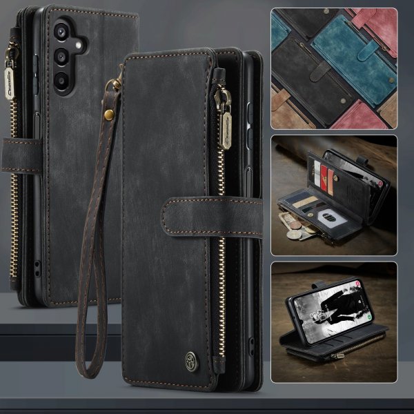 CaseMe Samsung Galaxy A16 Kotelo C30 Series Musta