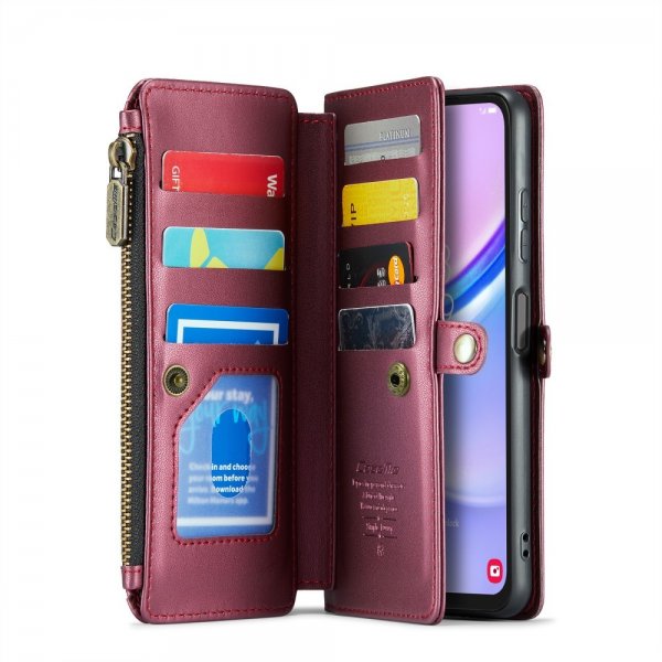 CaseMe Samsung Galaxy A16 -suojakotelo C36-sarja, punainen