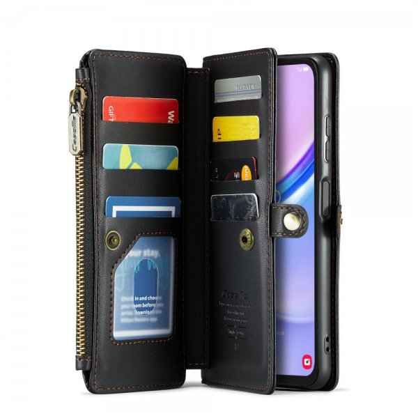 CaseMe Samsung Galaxy A16 Kotelo C36-sarja Musta