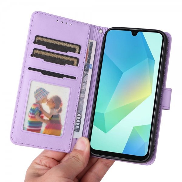 Betopnice Samsung Galaxy A16 -suojakotelo irrotettavalla kuorella 005 Violetti
