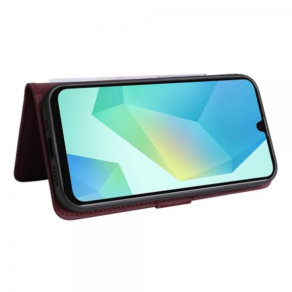 Betopnice Samsung Galaxy A16 Kotelo irrotettavalla kuorella 005 Punainen