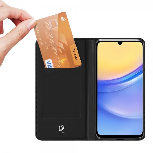 Dux Ducis Samsung Galaxy A16 Kotelo Skin Pro Series Musta