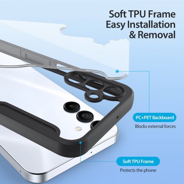 Dux Ducis Samsung Galaxy A16 Kotelo Skin X Pro Series Musta