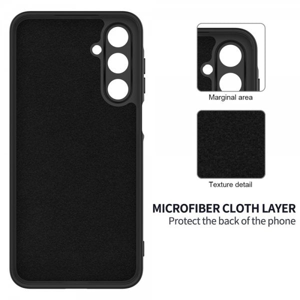 Samsung Galaxy A16 Kuoret Strap Silikoni Musta