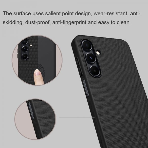 Nillkin Samsung Galaxy A16 Suojakuori Super Frosted Shield Sininen