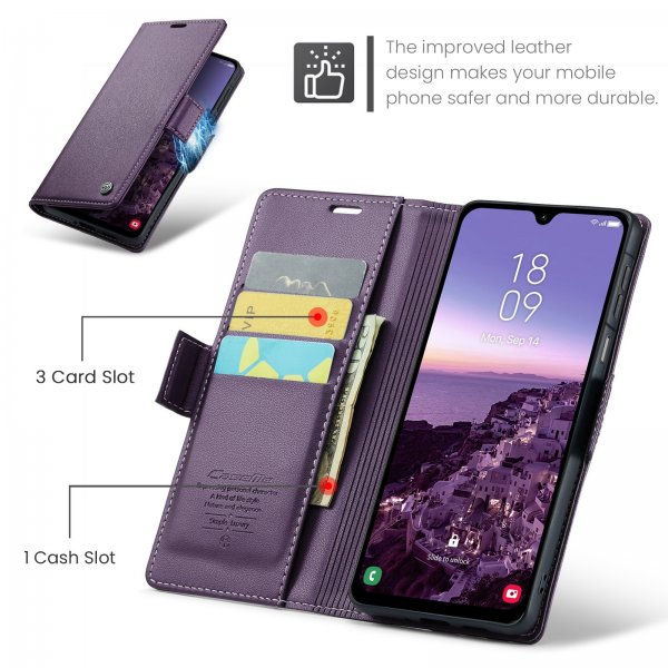 CaseMe Samsung Galaxy A17 -suojakotelo 023 Series Violetti