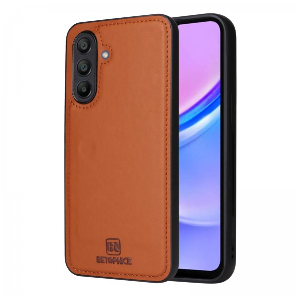 Betopnice Samsung Galaxy A17 Kotelo irrotettavalla kuorella 005 Ruskea