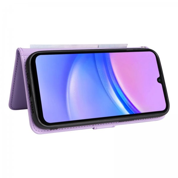 Betopnice Samsung Galaxy A17 Kotelo irrotettavalla kuorella 005 Violetti