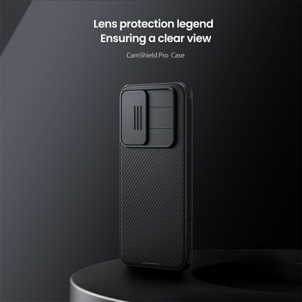 Nillkin Samsung Galaxy A17 CamShield Pro -suojakuori, musta
