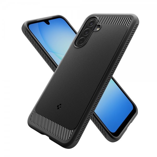 Spigen Samsung Galaxy A17 Kuori Rugged Armor Matte Black
