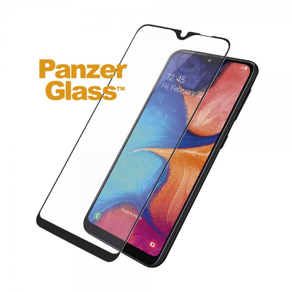 PanzerGlass Samsung Galaxy A20e -näytönsuoja, CaseFriendly, Edge-to-Edge