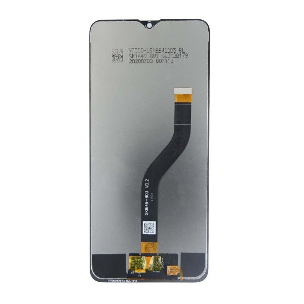 Samsung Galaxy A20s 2019 LCD-näyttö ja näyttö - Musta