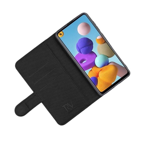 Rvelon Samsung Galaxy A21s Suojakotelo Magneettinen Irrotettava Kuori Musta