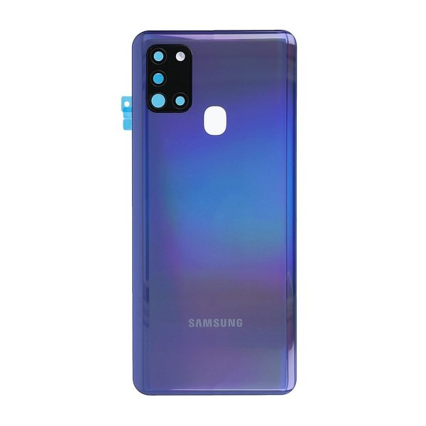 Samsung Galaxy A21s (SM-A217F) Alkuperäinen takakuori – Sininen