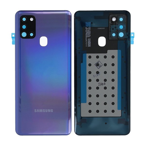 Samsung Galaxy A21s (SM-A217F) Alkuperäinen takakuori – Sininen