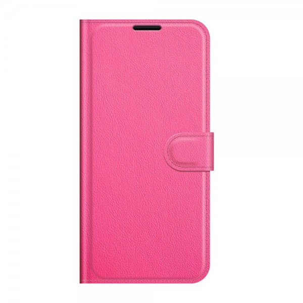 Samsung Galaxy A22 4G Litchi Magenta -kotelo