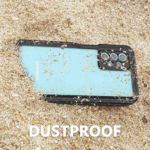 Redpepper Samsung Galaxy A23 5G Kuori Vedenkestävä IP68 Musta