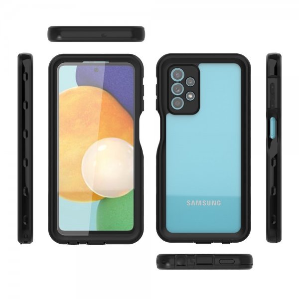 Redpepper Samsung Galaxy A23 5G Kuori Vedenkestävä IP68 Musta