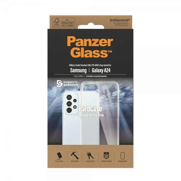 PanzerGlass Samsung Galaxy A24 Suojakuori HardCase Läpinäkyvä
