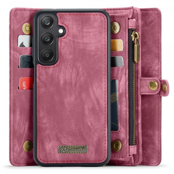 CaseMe Samsung Galaxy A25 -suojakotelo 008 Series Irrotettava kuori, punainen