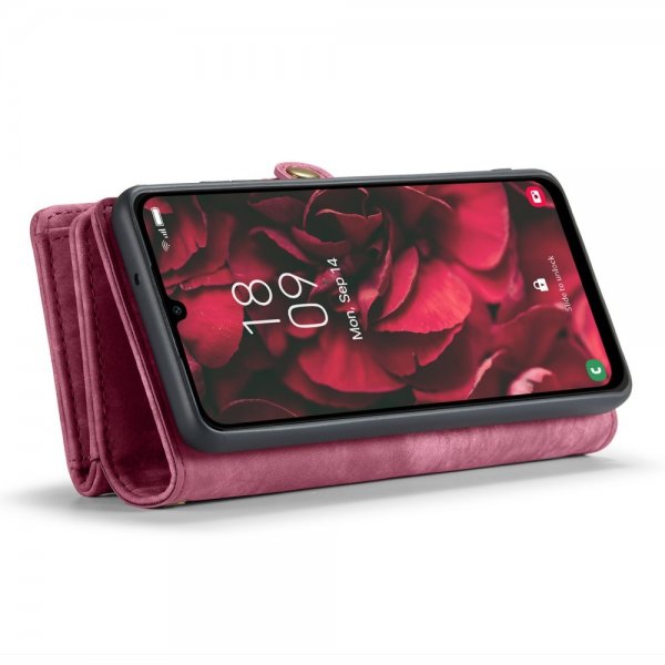 CaseMe Samsung Galaxy A25 -suojakotelo 008 Series Irrotettava kuori, punainen