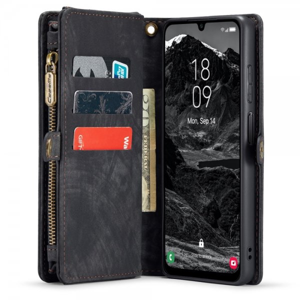 CaseMe Samsung Galaxy A25 -kotelo 008 Series Irrotettava kuori musta