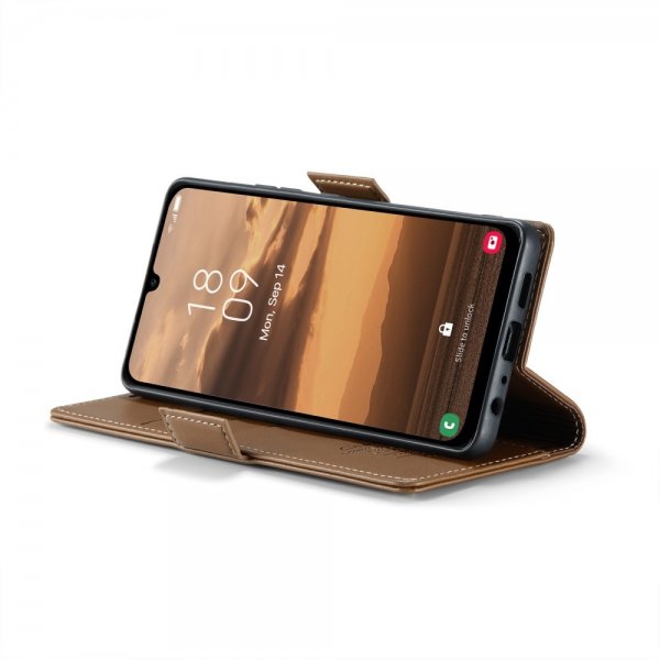 CaseMe Samsung Galaxy A25 suojakotelo 023-sarja Ruskea