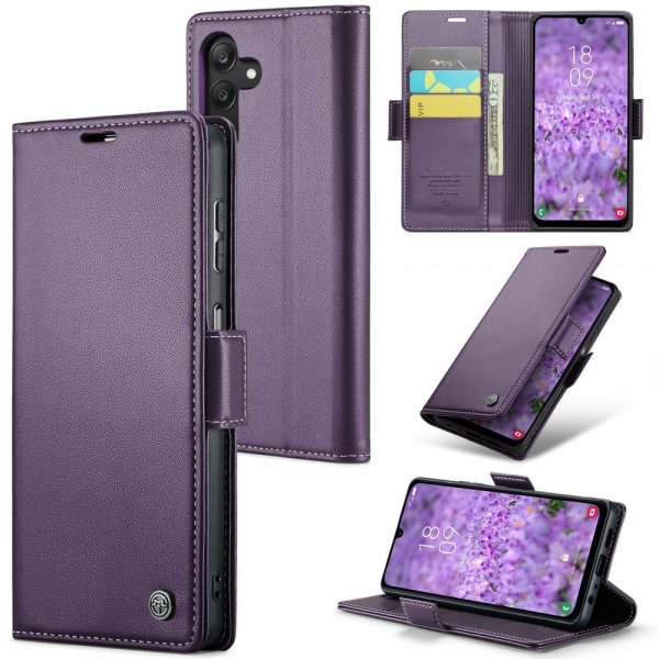 CaseMe Samsung Galaxy A25 -kotelo 023-sarja violetti