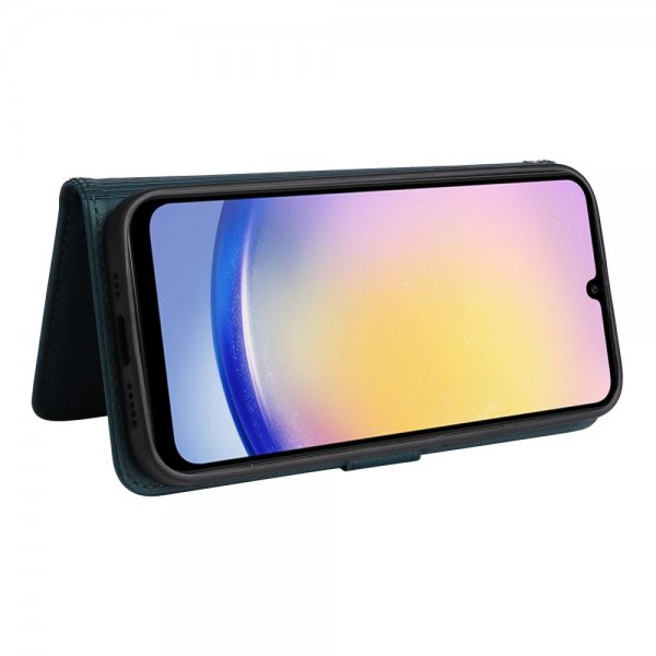 Betopnice Samsung Galaxy A25 -kotelo irrotettavalla kuorella 005 Sininen