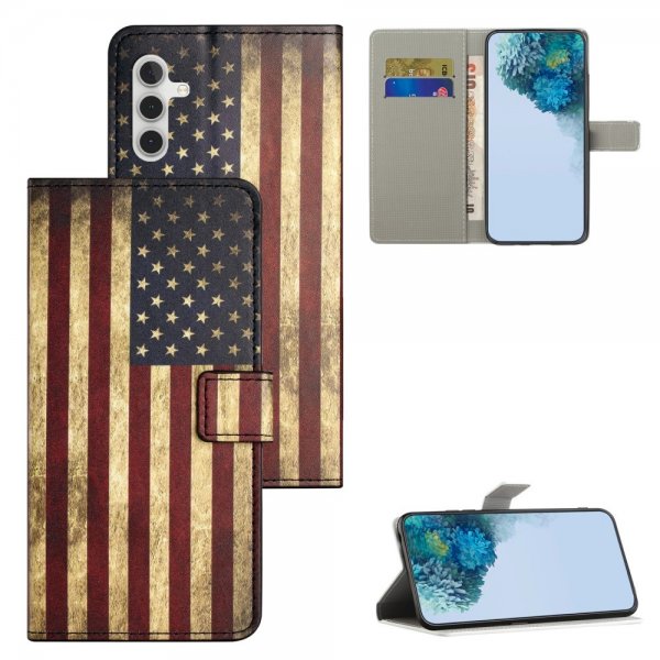 Samsung Galaxy A25 -kuoret kuviolla, USA