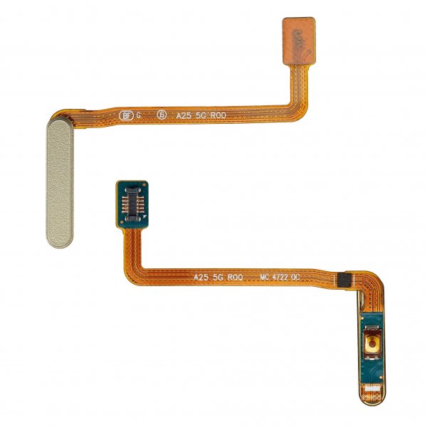 Samsung Galaxy A25 virtapainike ja flex-kaapeli - Keltainen