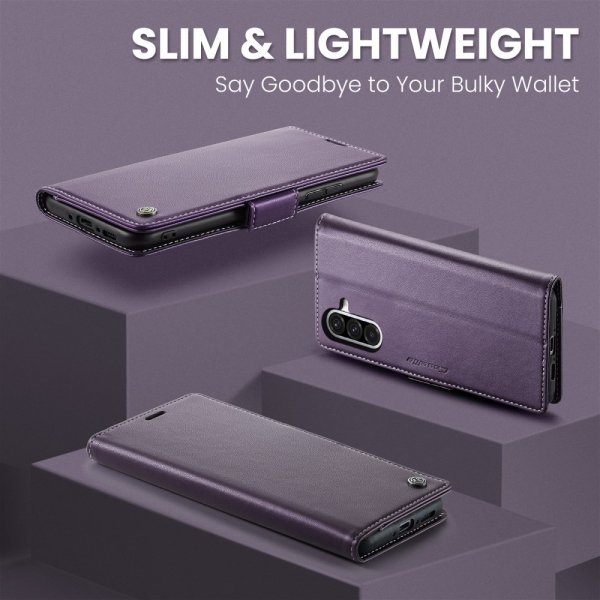 CaseMe Samsung Galaxy A26 suojakotelo 023-sarja violetti