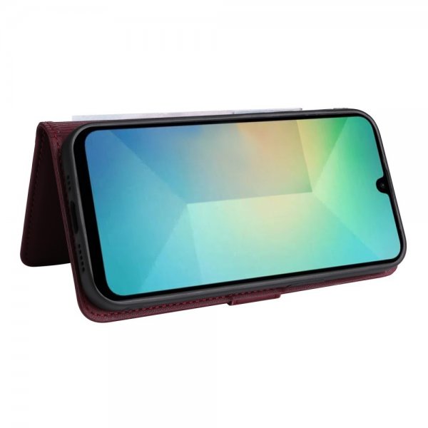 Betopnice Samsung Galaxy A26 suojakuori irrotettavalla kuorella 005 Punainen