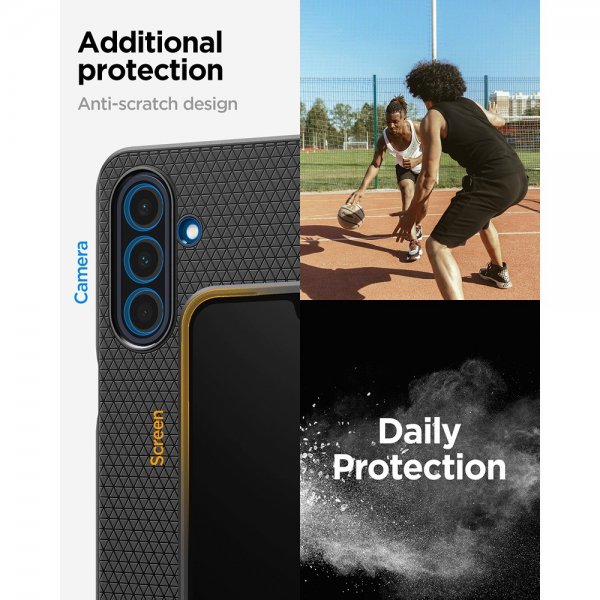 Spigen Samsung Galaxy A26 Kuori Liquid Air Matte Black