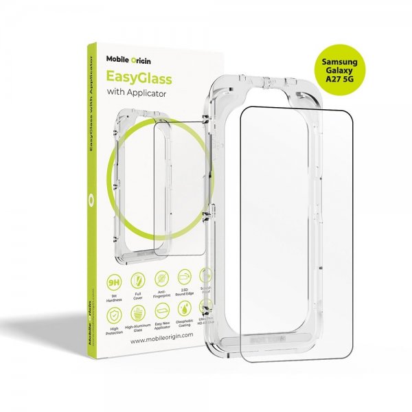Mobile Origin Samsung Galaxy A27 Näytönsuoja EasyGlass Applicator