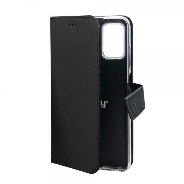 Celly Samsung Galaxy A32 4G Kotelo Wally Wallet Case Musta