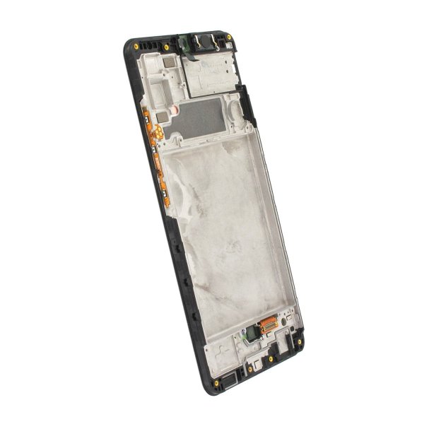 Samsung Galaxy A32 näyttö ja LCD-näyttö alkuperäinen - Musta