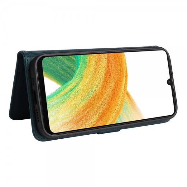 Betopnice Samsung Galaxy A33 5G Kotelo irrotettavalla kuorella 005 Sininen