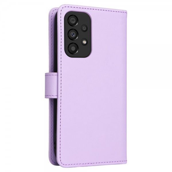 Betopnice Samsung Galaxy A33 5G Kotelo irrotettavalla kuorella 005 Lila