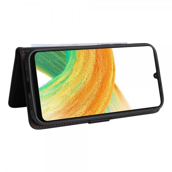 Betopnice Samsung Galaxy A33 5G -suojakotelo irrotettavalla kuorella 005 Musta